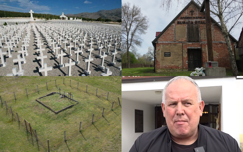Križevi na Groblju Mira i projekt izgradnje Spomenika na Pašincu