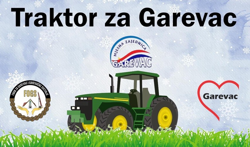 Garevljani su krenuli u nabavku novog traktora za mjesne potrebe